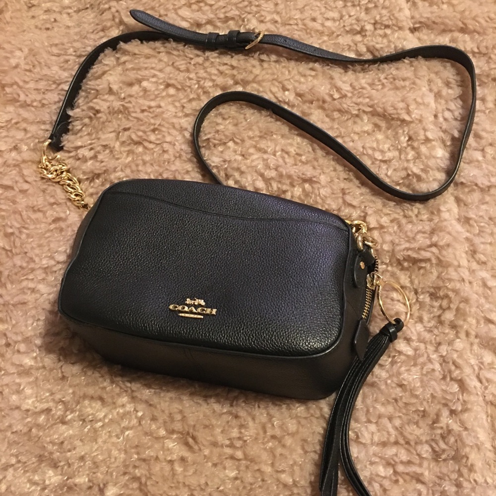 Coach black crossbody